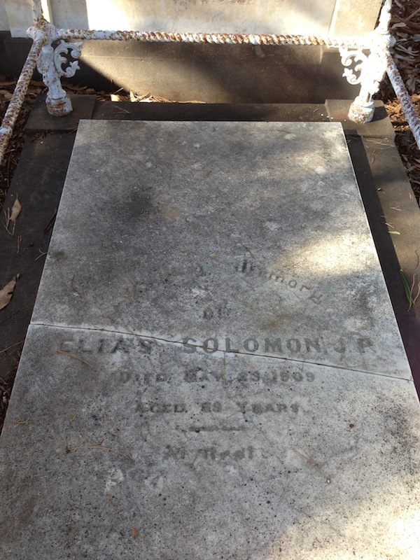 Elias Solomon grave
