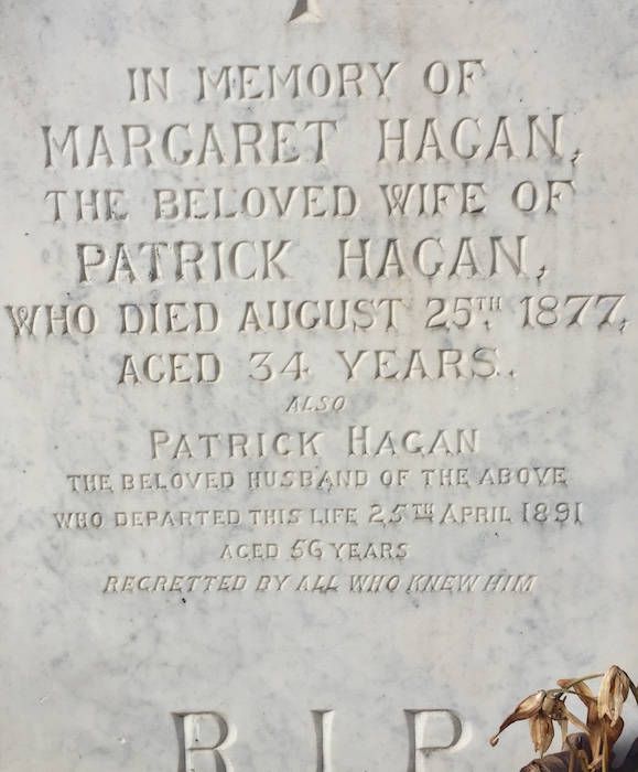 hagan tombstone
