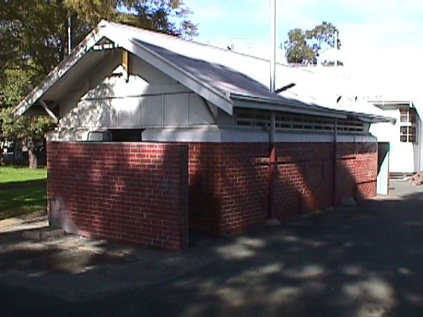 toilet block